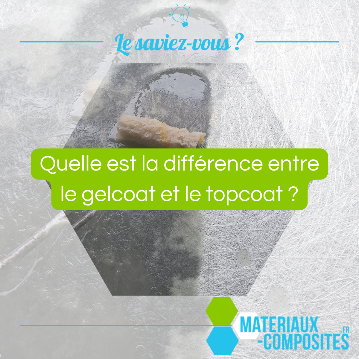 Différence entre gelcoat et topcoat