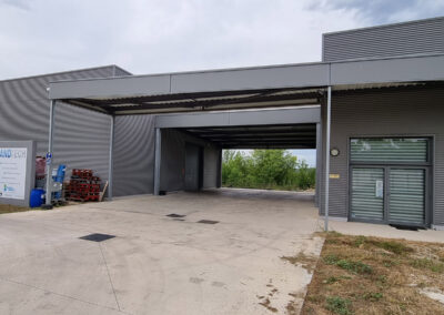 Entreprise sandtech vue de l'extérieur