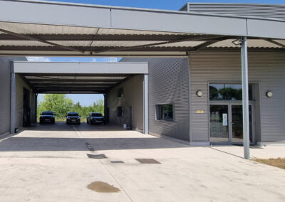 Entreprise sandtech vue de l'extérieur